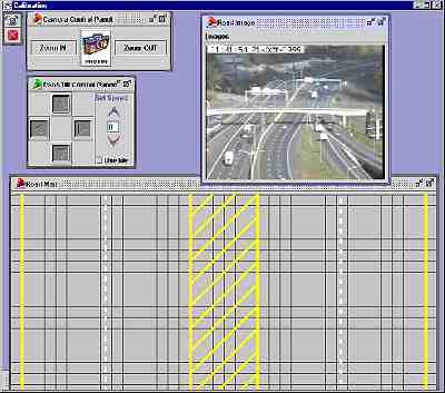 Camera controls, Zoom, Pan, Tilit as well as surface condition